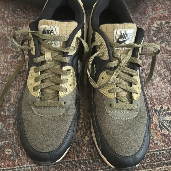 Men’s Air Max 90 size 13 military green, olive, taupe, black - exclusive combo - Picture 2 of 7